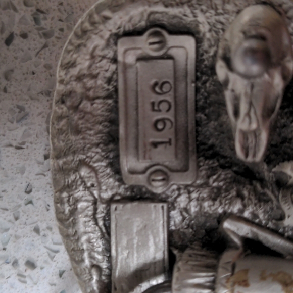 Cowboy Native American Enamel Belt Buckle - Picture 4 of 7